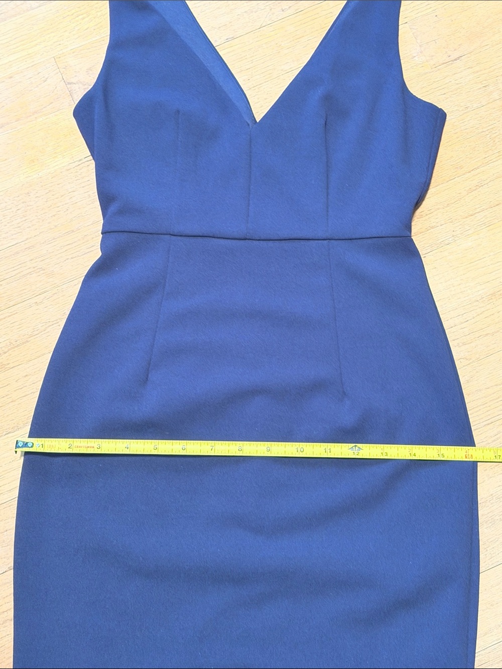 Lulu's Deep Navy V-Neck Maxi Gown - Picture 9 of 9